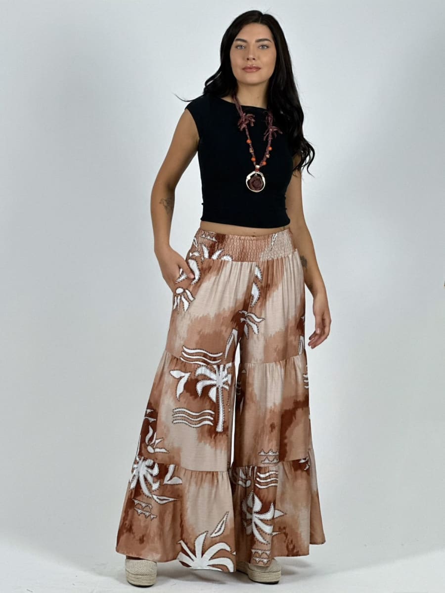 Palazzo Viscosa Boho con Palmeras A4-83//8512