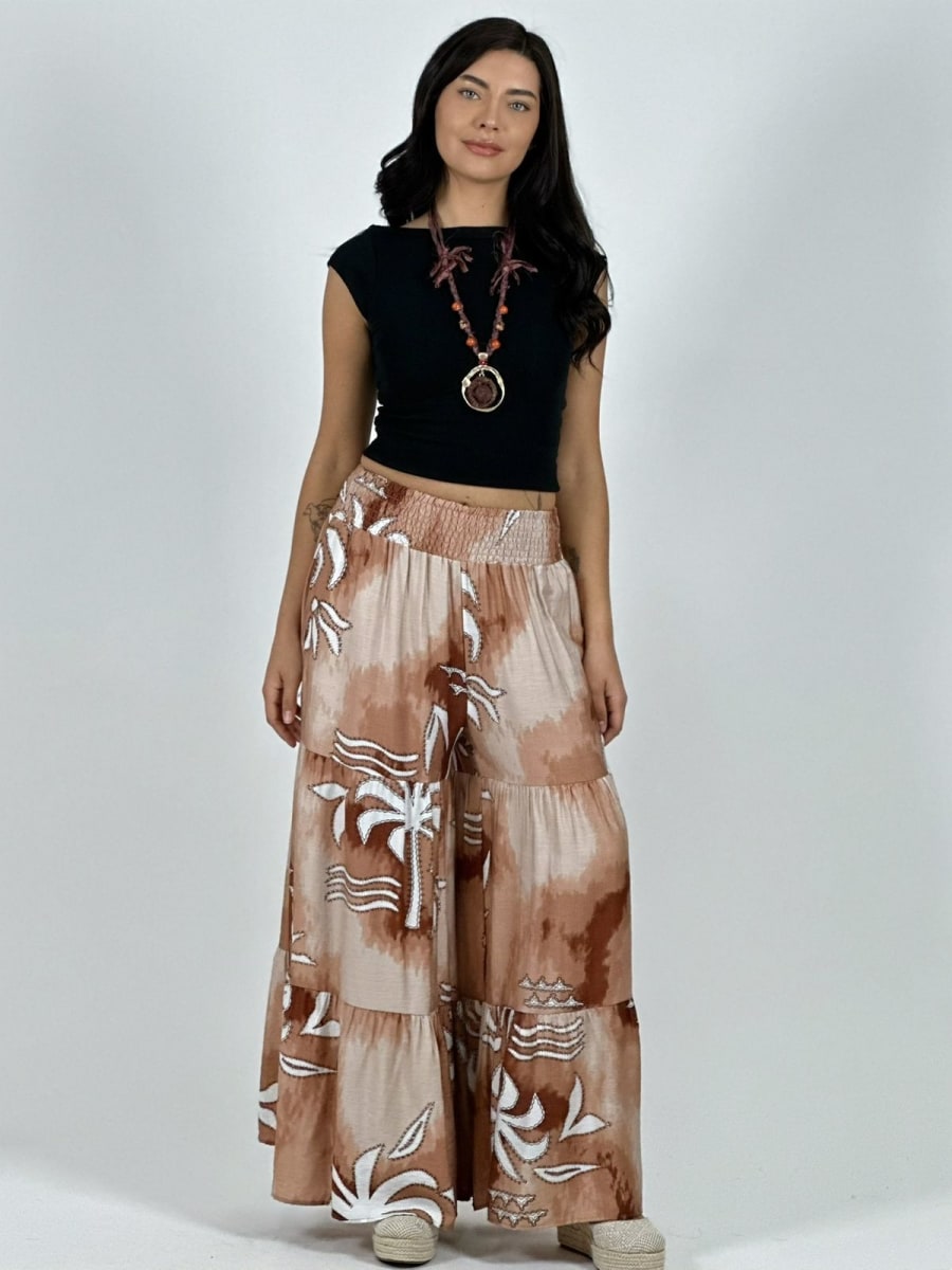 Palazzo Viscosa Boho con Palmeras A4-83//8514