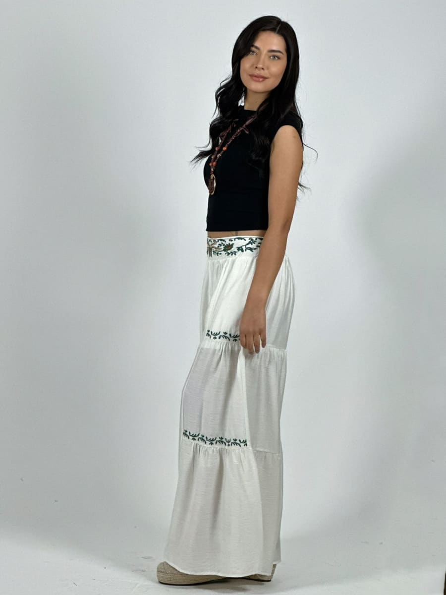 Palazzo Viscosa Toques Boho Chic A4-923