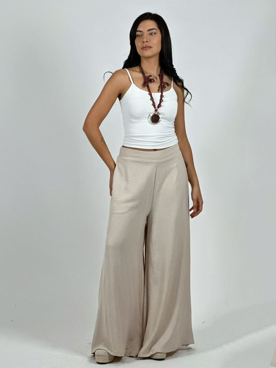 Palazzo Crepe Casual A2-612