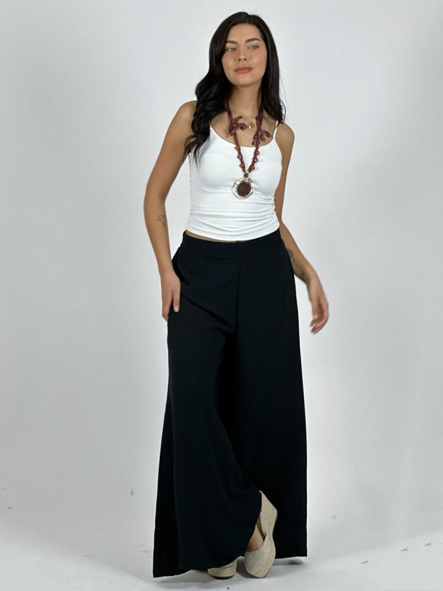 Palazzo Crepe Casual A2-616