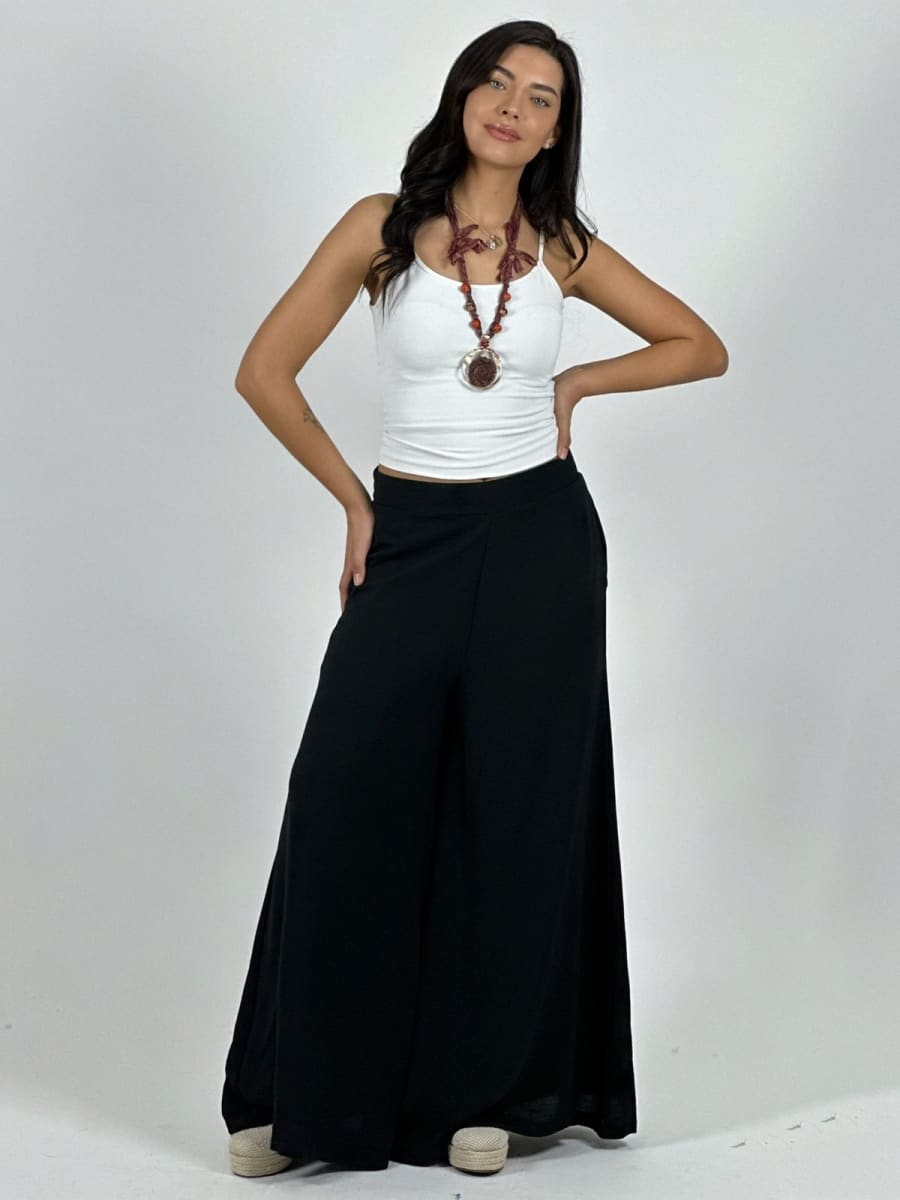 Palazzo Crepe Casual A2-615