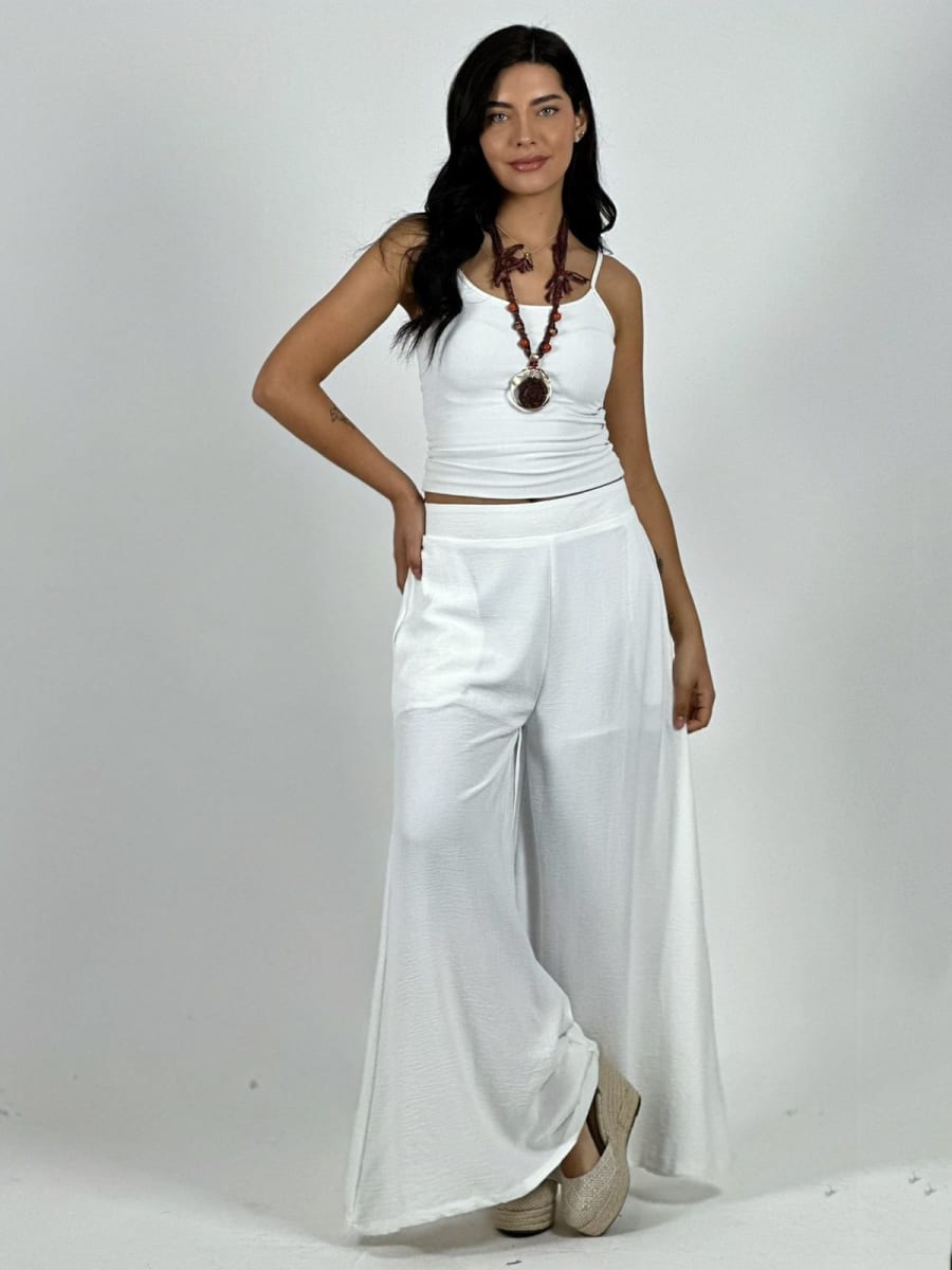 Palazzo Crepe Casual A2-619