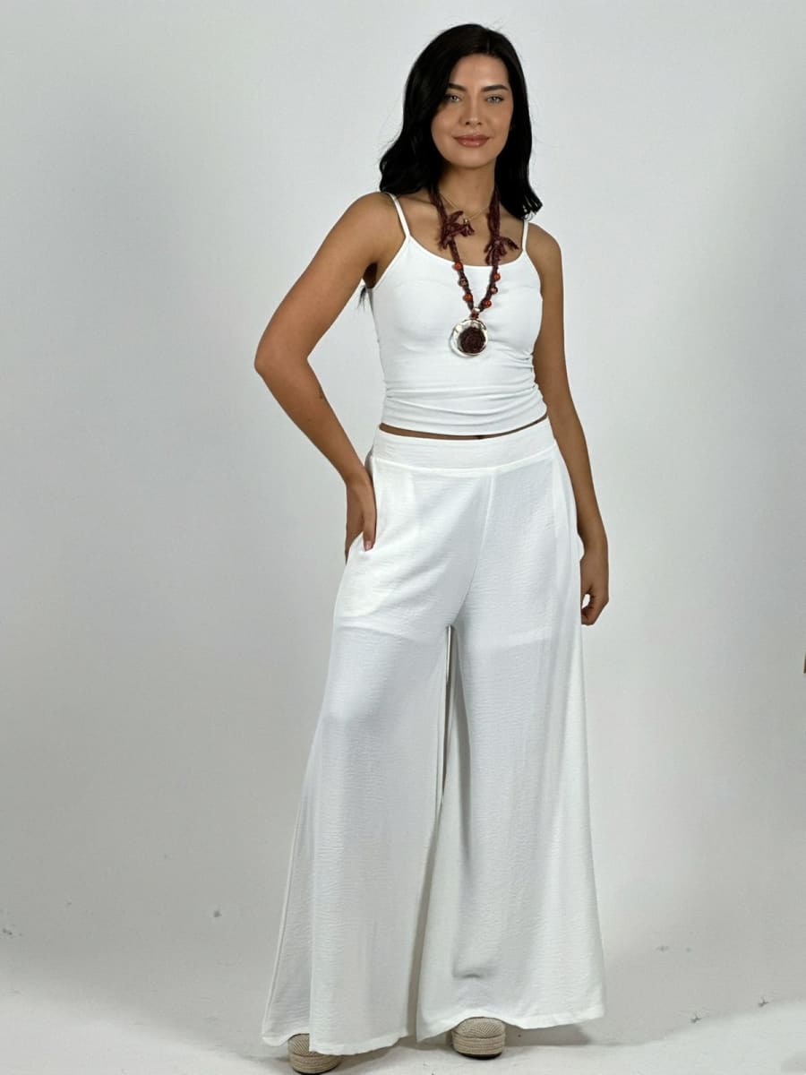 Palazzo Crepe Casual A2-618