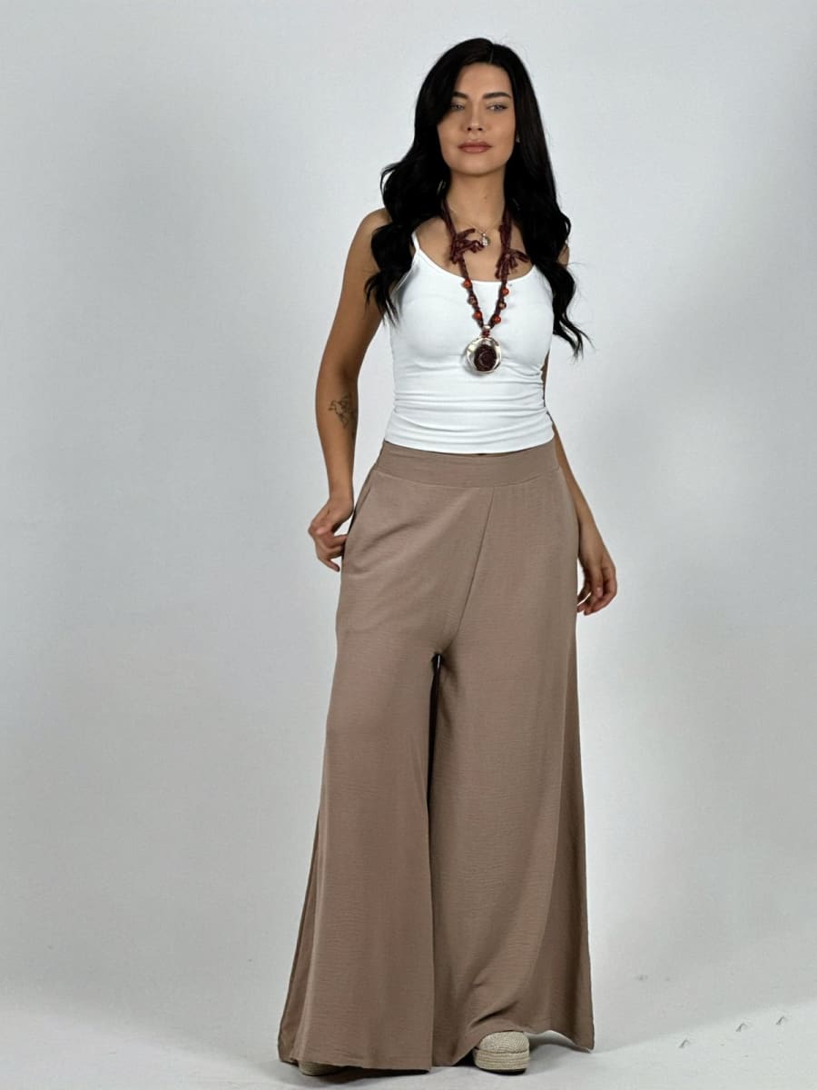 Palazzo Crepe Casual A2-6112