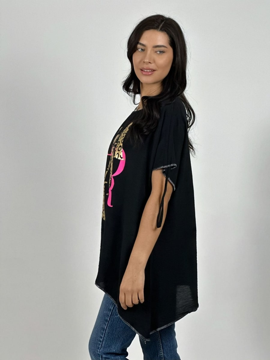 Polera Casual Crepe L*AMOUR Print/Color A1-333