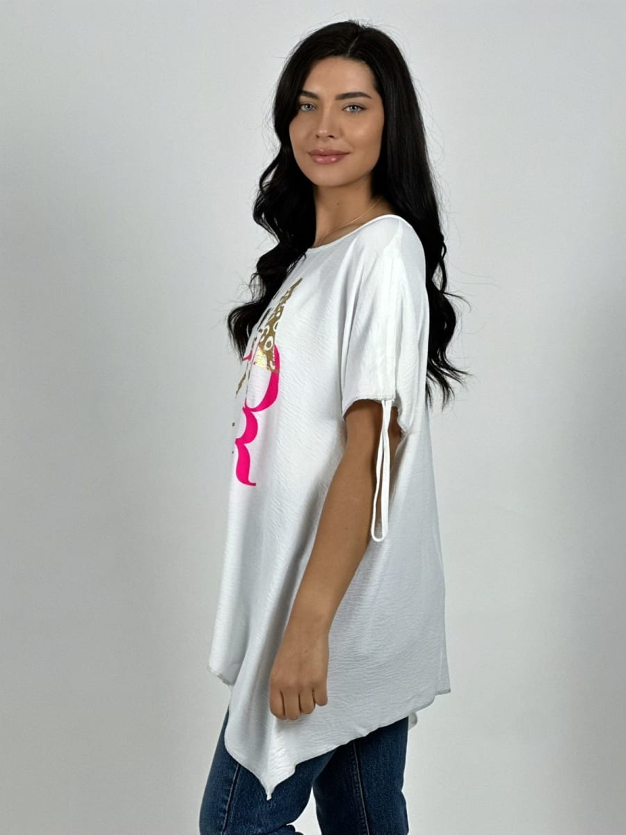 Polera Casual Crepe L*AMOUR Print/Color A1-339