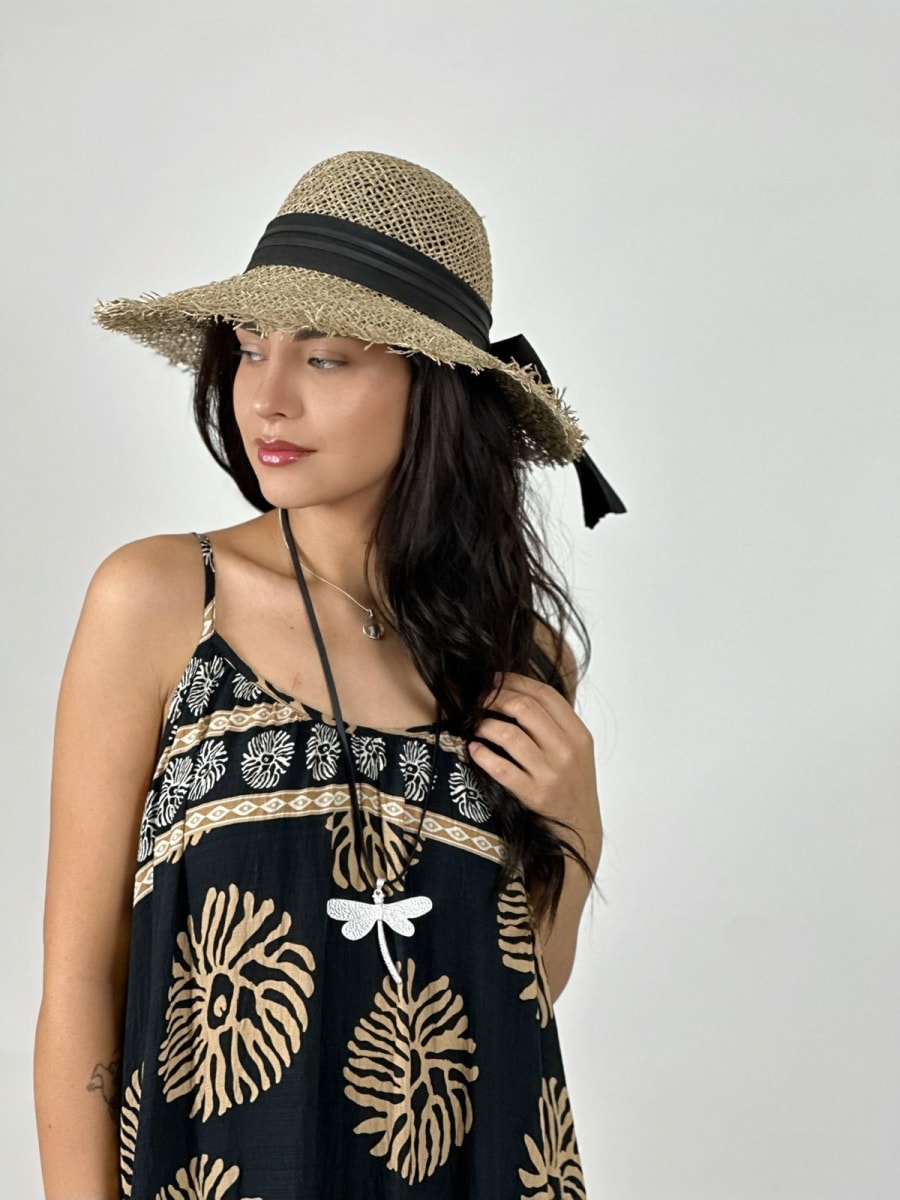 Vestido Casual Viscosa Tirantes Boho Chic A3-828