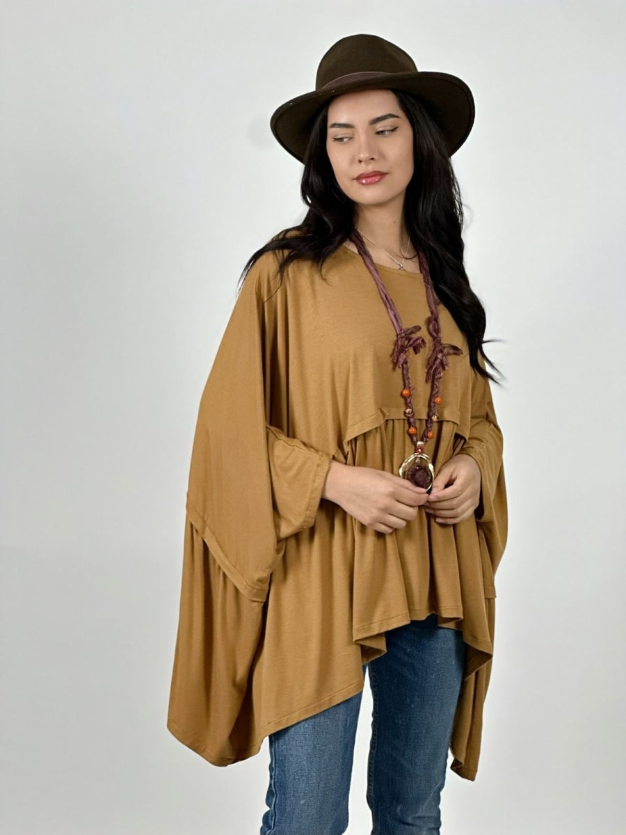 Polera Holgada Costura Horizontal A3-2