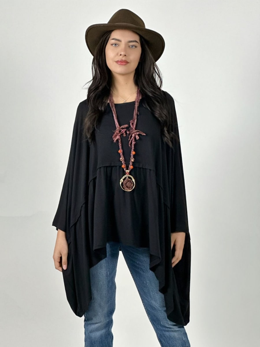 Polera Holgada Costura Horizontal A3-4