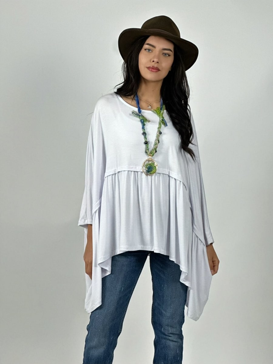 Polera Holgada Costura Horizontal A3-7