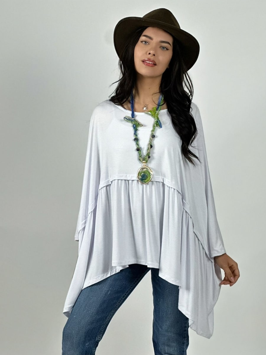 Polera Holgada Costura Horizontal A3-6