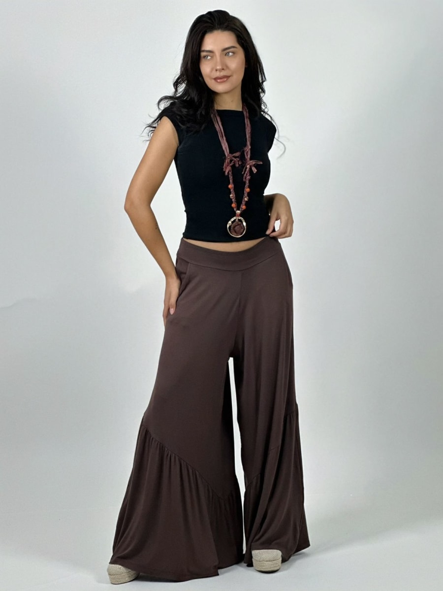 Palazzo Algodon Casual con Faroleos A2-59 12