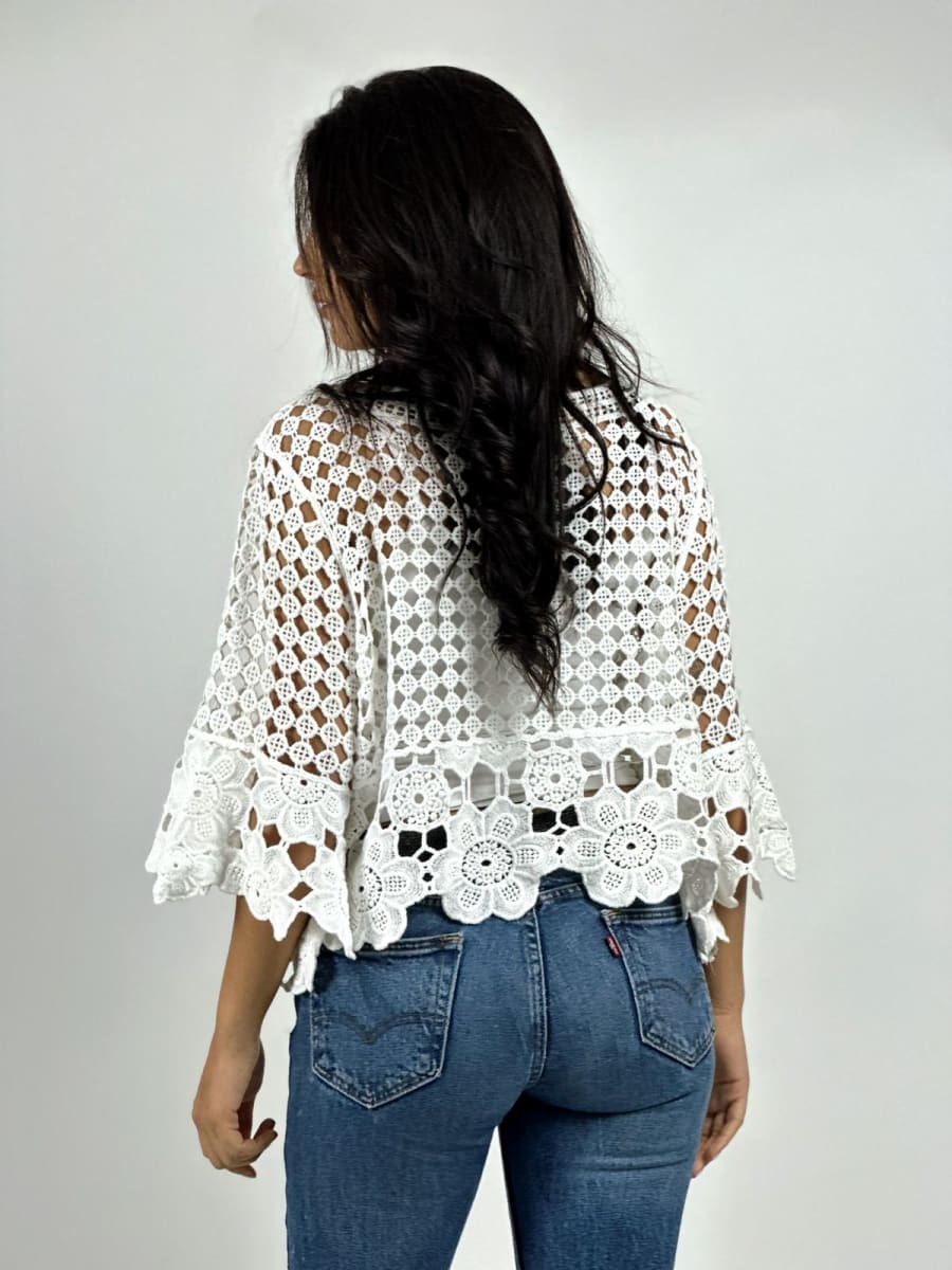 Polera Crochet Amarrada A3-763