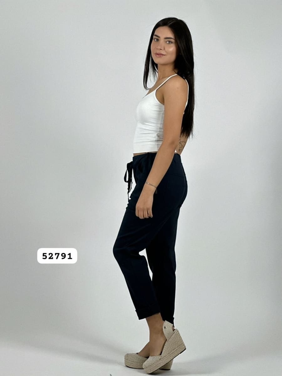 Jogger Elasticado Flores Brillantes A4-9213