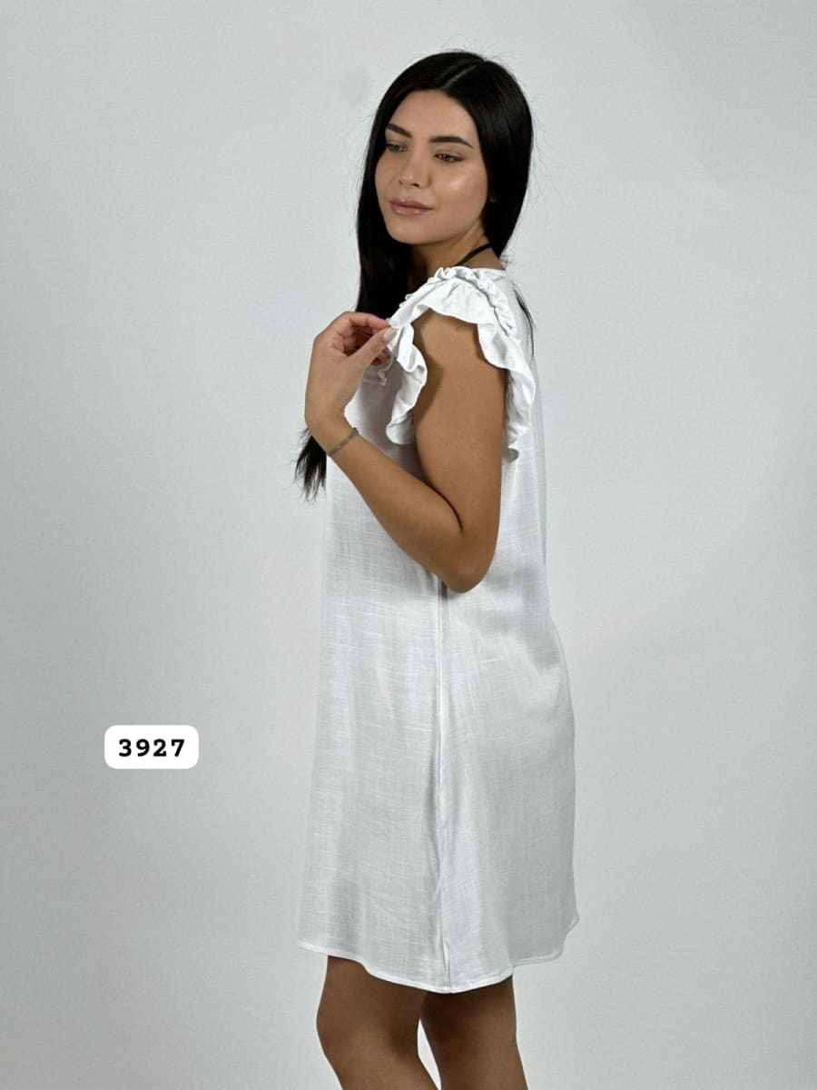 Mini Vestido Lino Faroleo A3-823