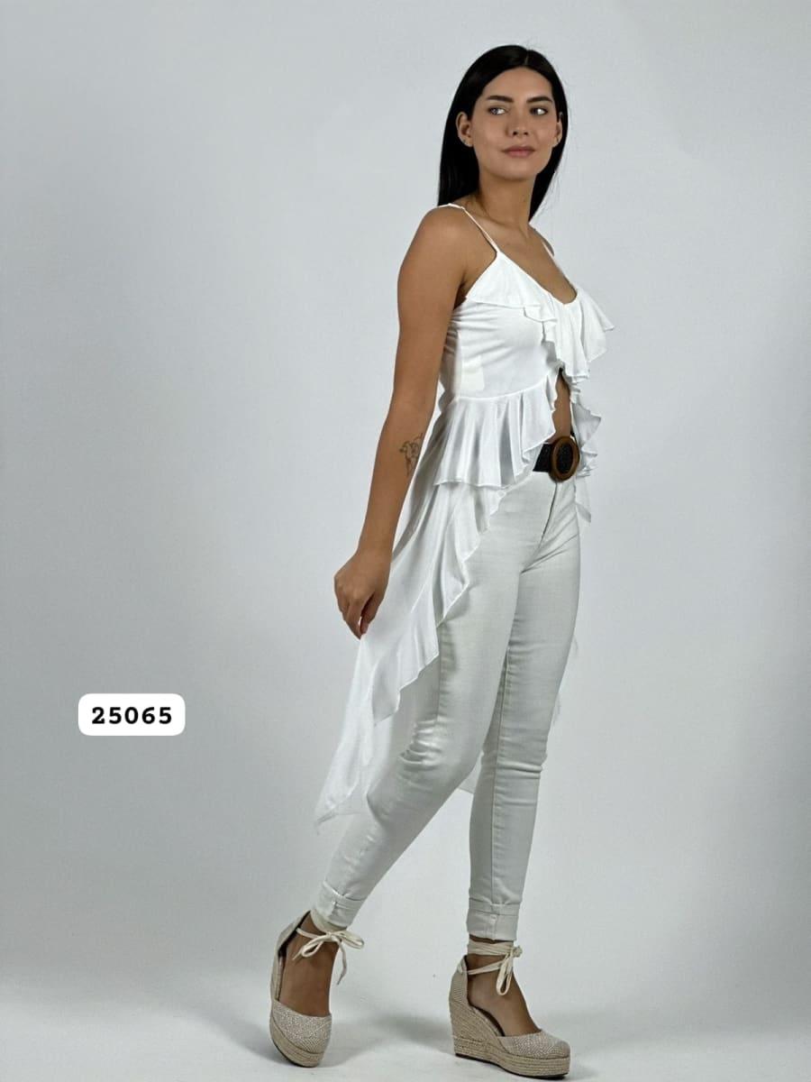 Blusa Larga con Vuelo A3-675