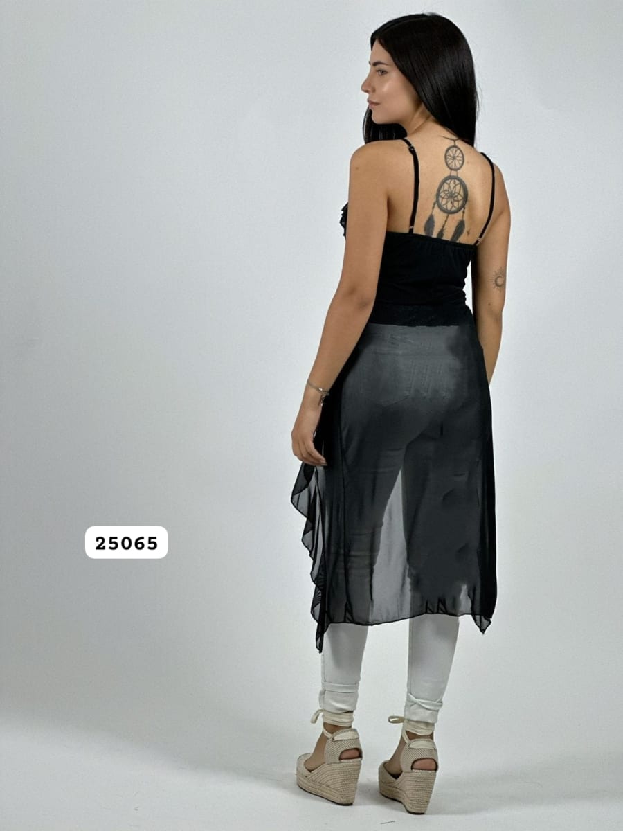 Blusa Larga con Vuelo A3-6712