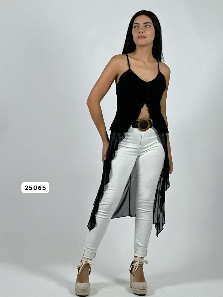 Blusa Larga con Vuelo A3-6711