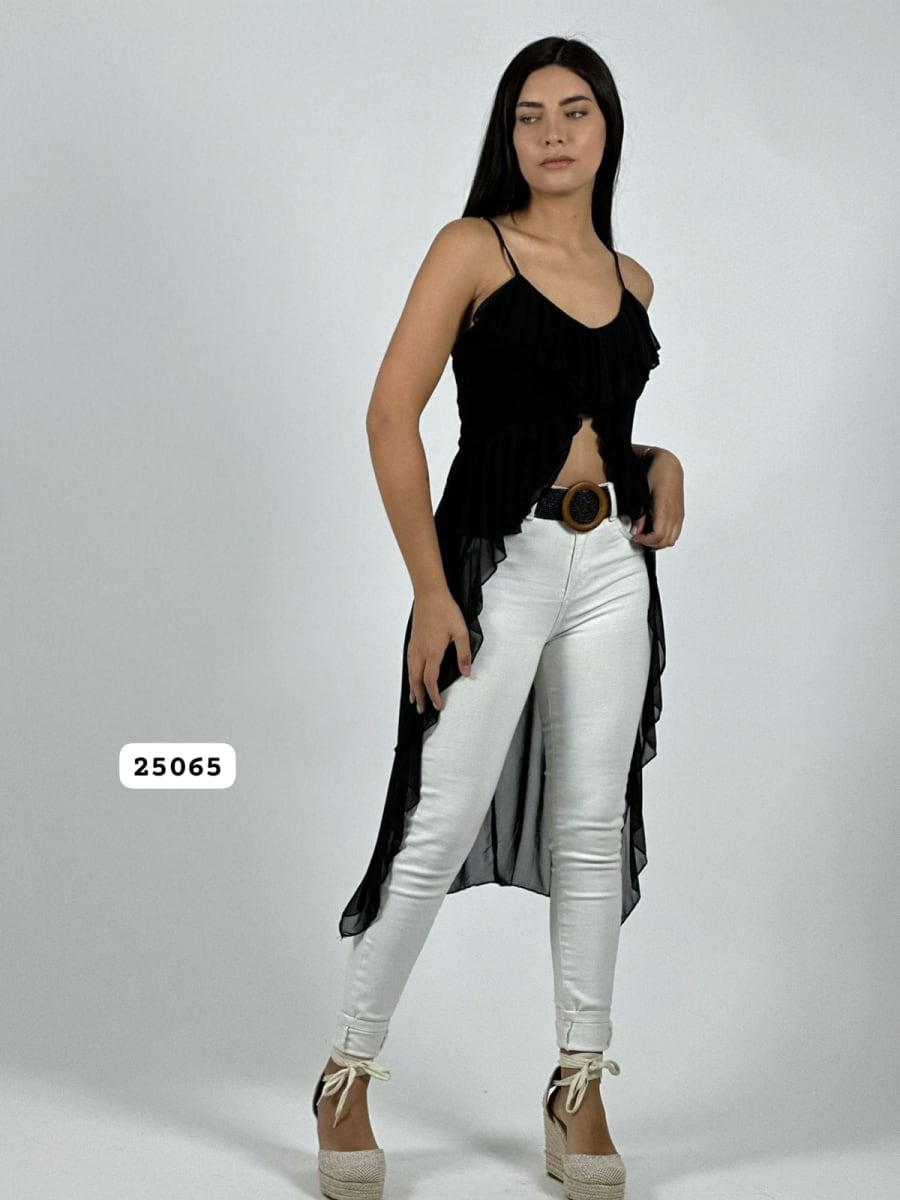 Blusa Larga con Vuelo A3-6710