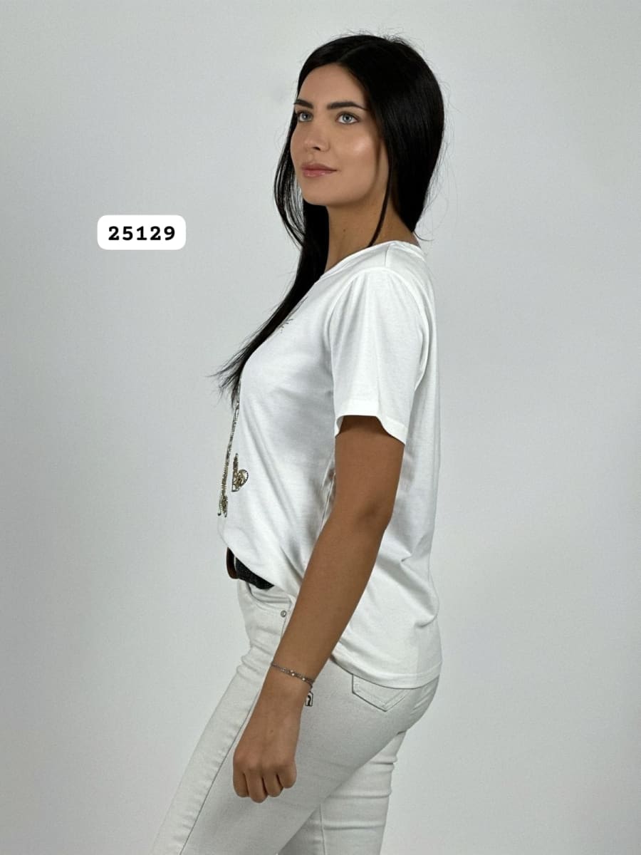 Polera Algodon Gato Boho A1-183