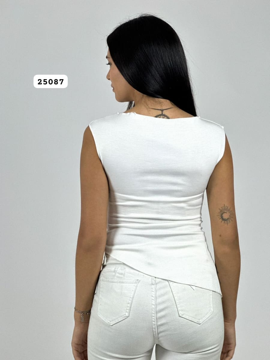 Polera Elasticada Formal A1-35 3
