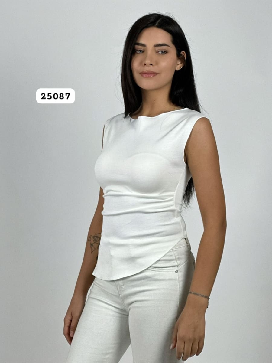 Polera Elasticada Formal A1-35 2