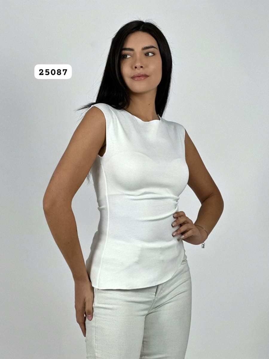 Polera Elasticada Formal A1-35 1