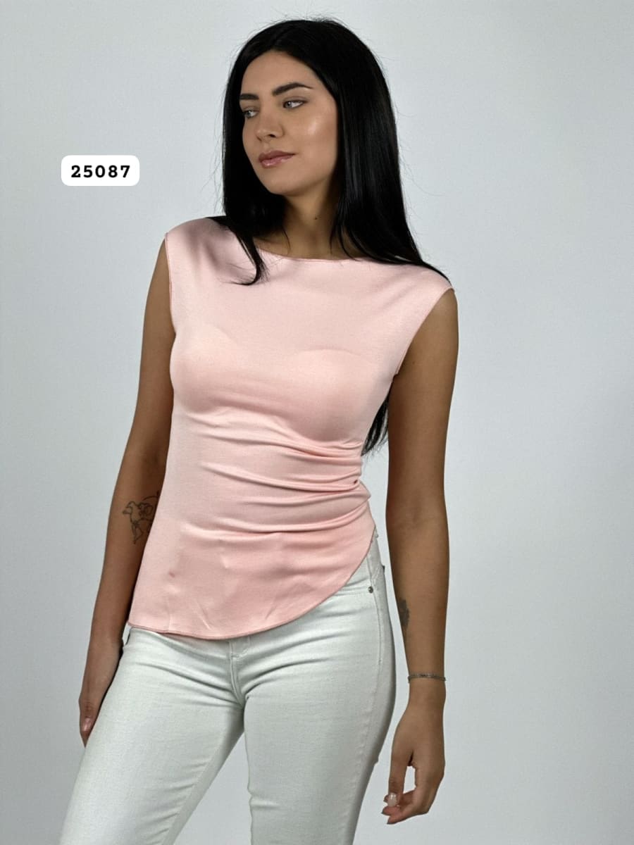 Polera Elasticada Formal A1-355