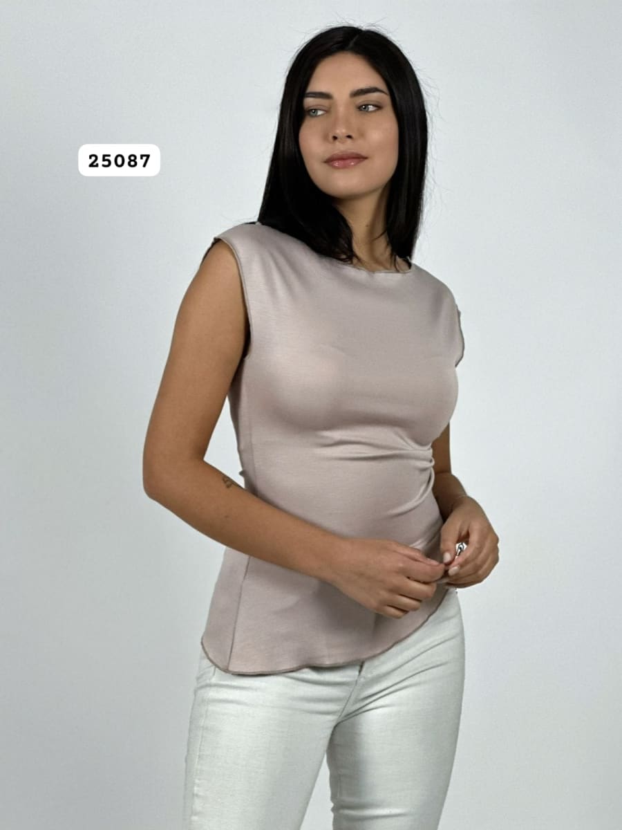 Polera Elasticada Formal A1-359