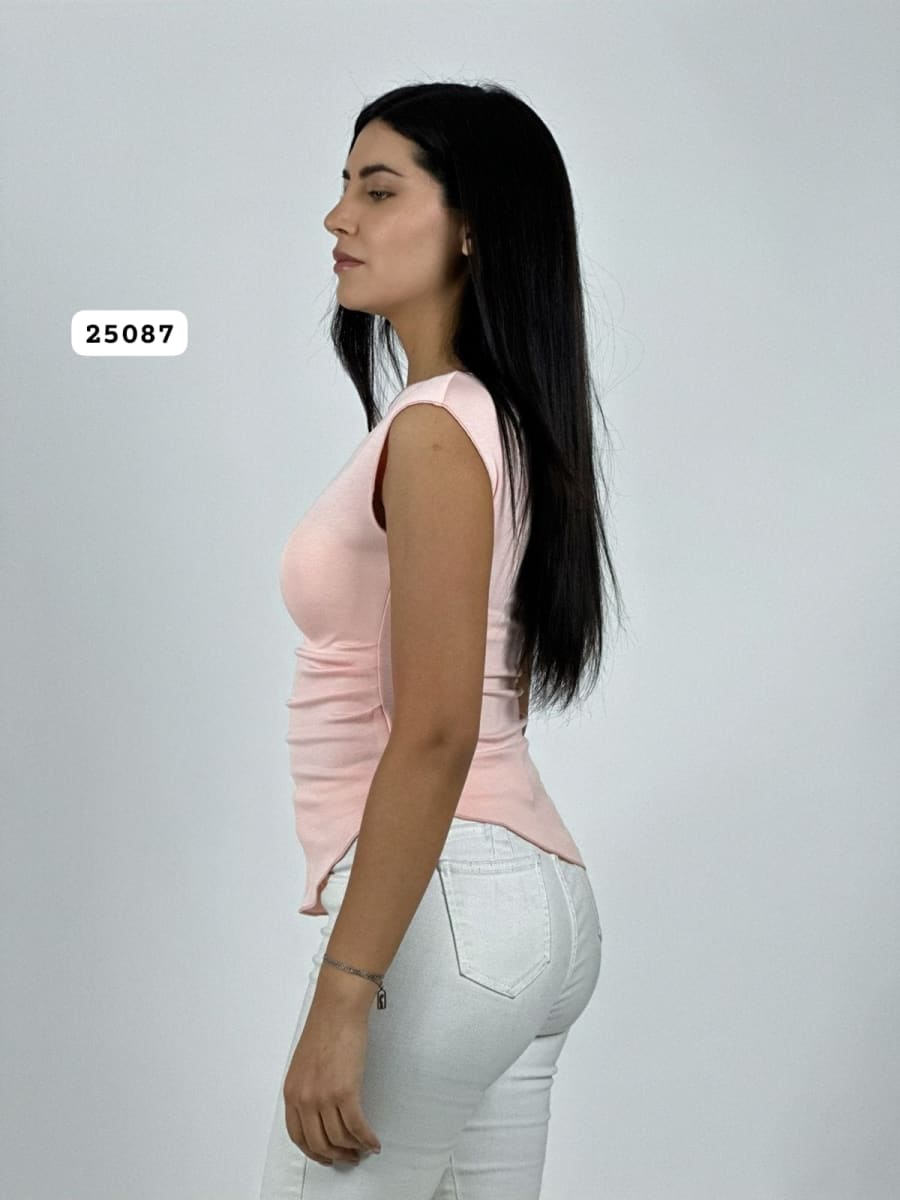 Polera Elasticada Formal A1-356