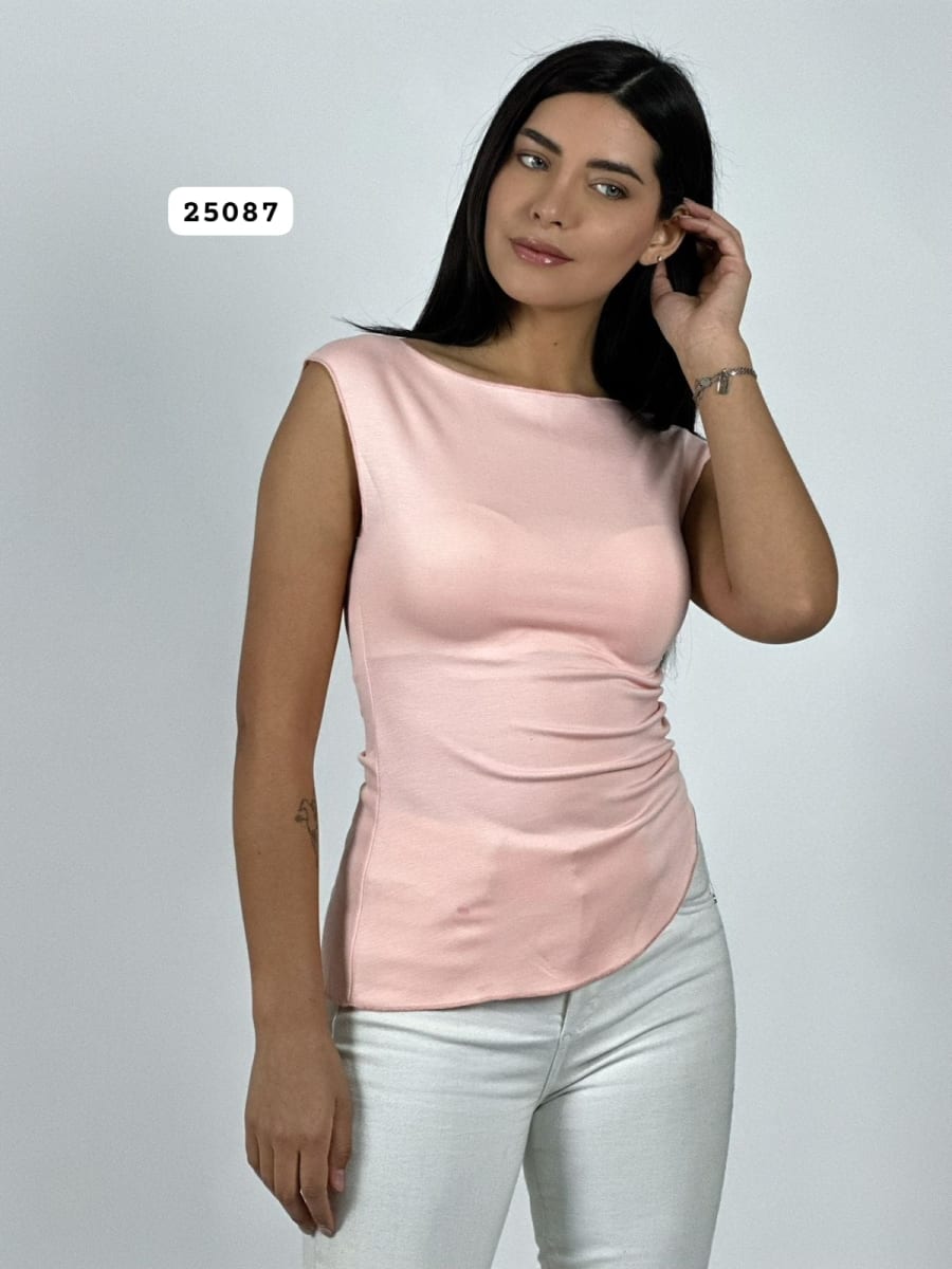Polera Elasticada Formal A1-354