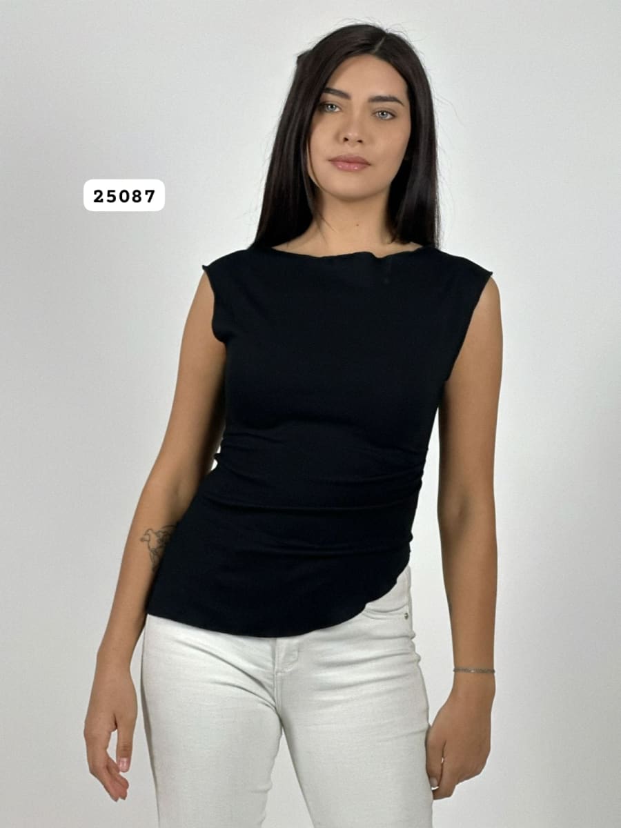 Polera Elasticada Formal A1-3510