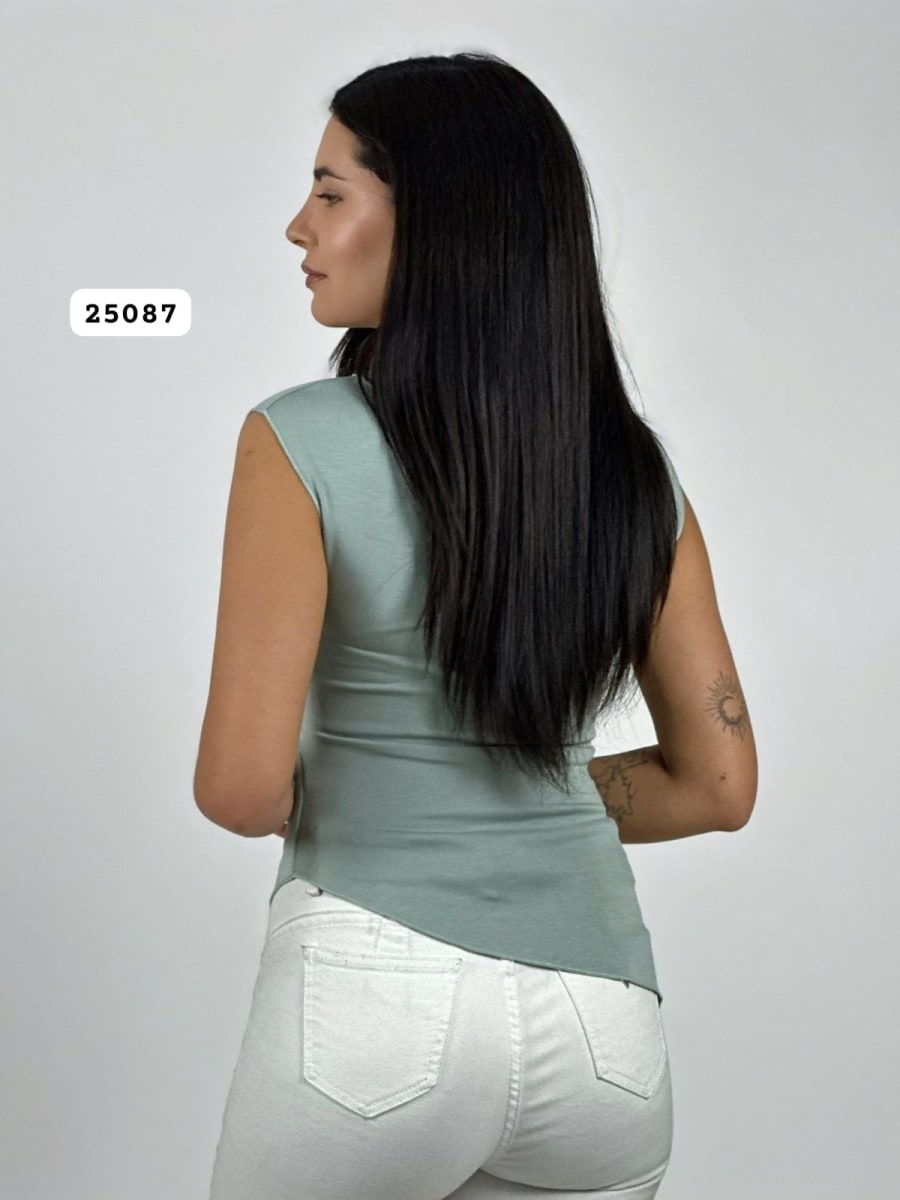 Polera Elasticada Formal A1-3516