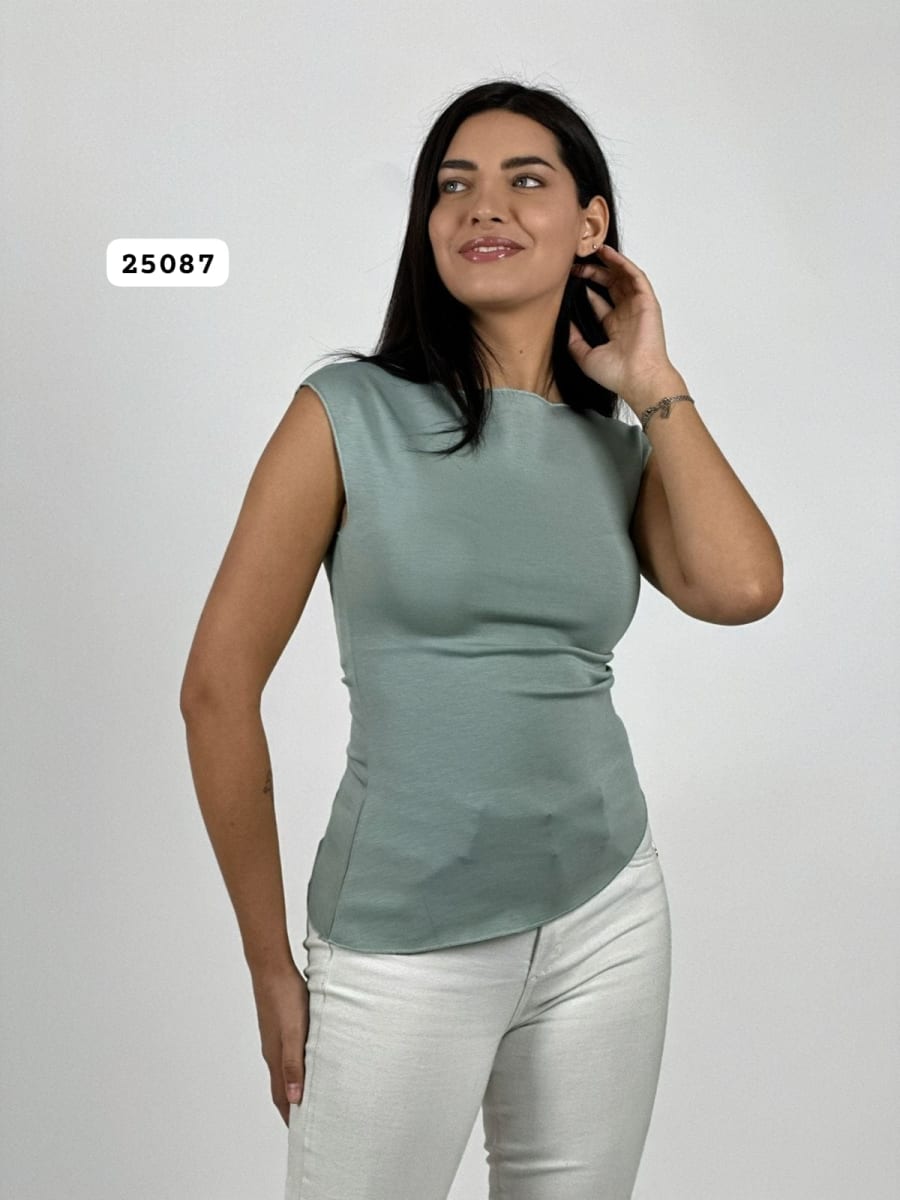 Polera Elasticada Formal A1-3515