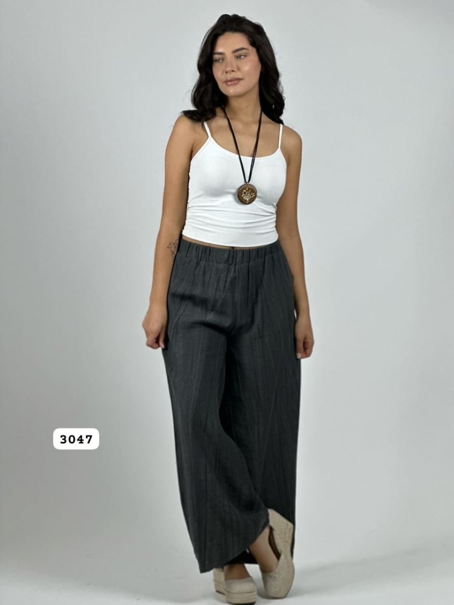 Palazzo Crepe Pretina Elasticada A1-72