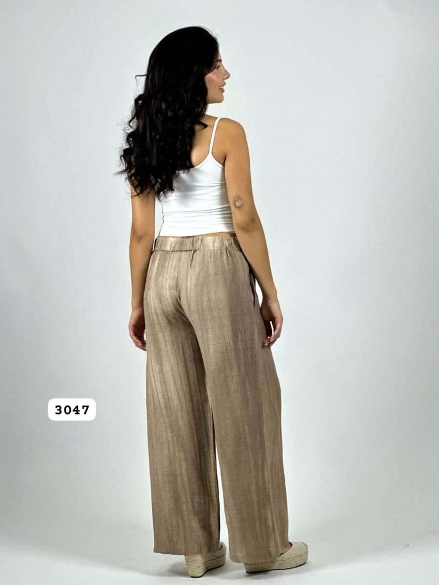 Palazzo Crepe Pretina Elasticada A1-710