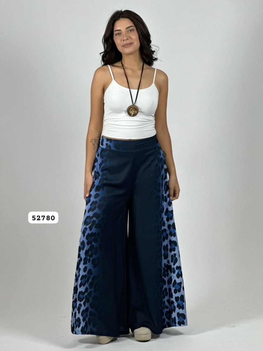 Palazzo Crepe Degrade Costado Print A4-933