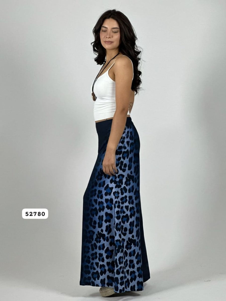 Palazzo Crepe Degrade Costado Print A4-934