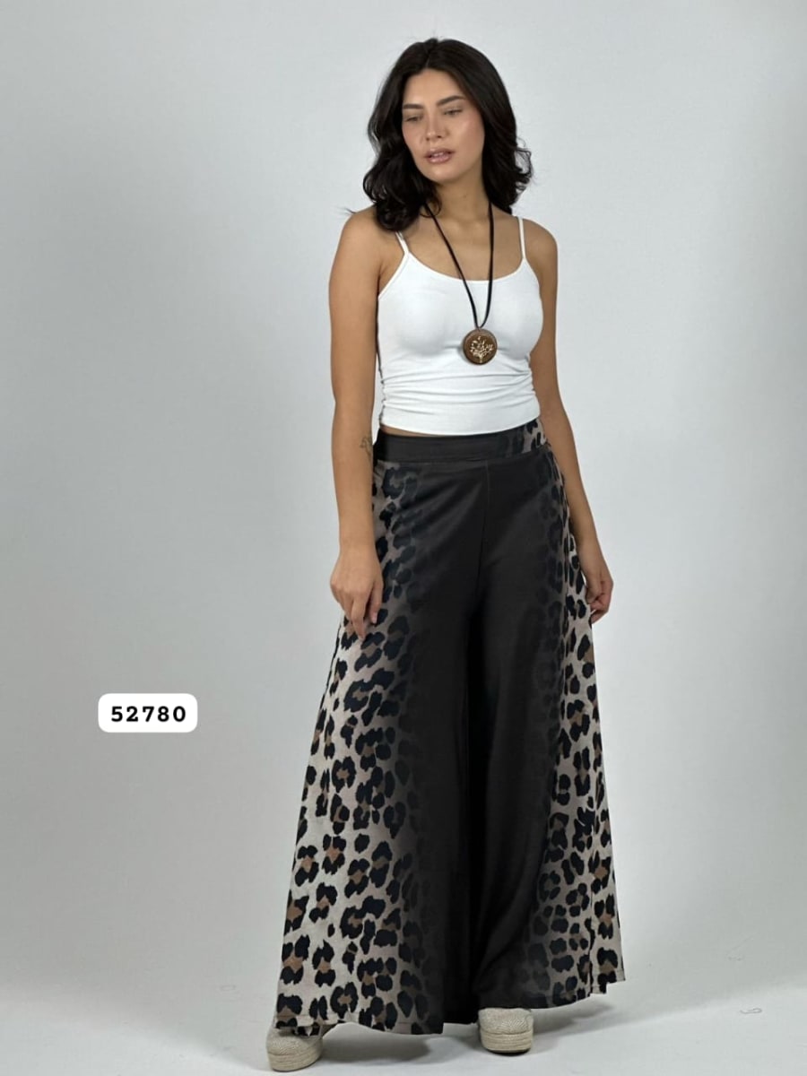 Palazzo Crepe Degrade Costado Print A4-938