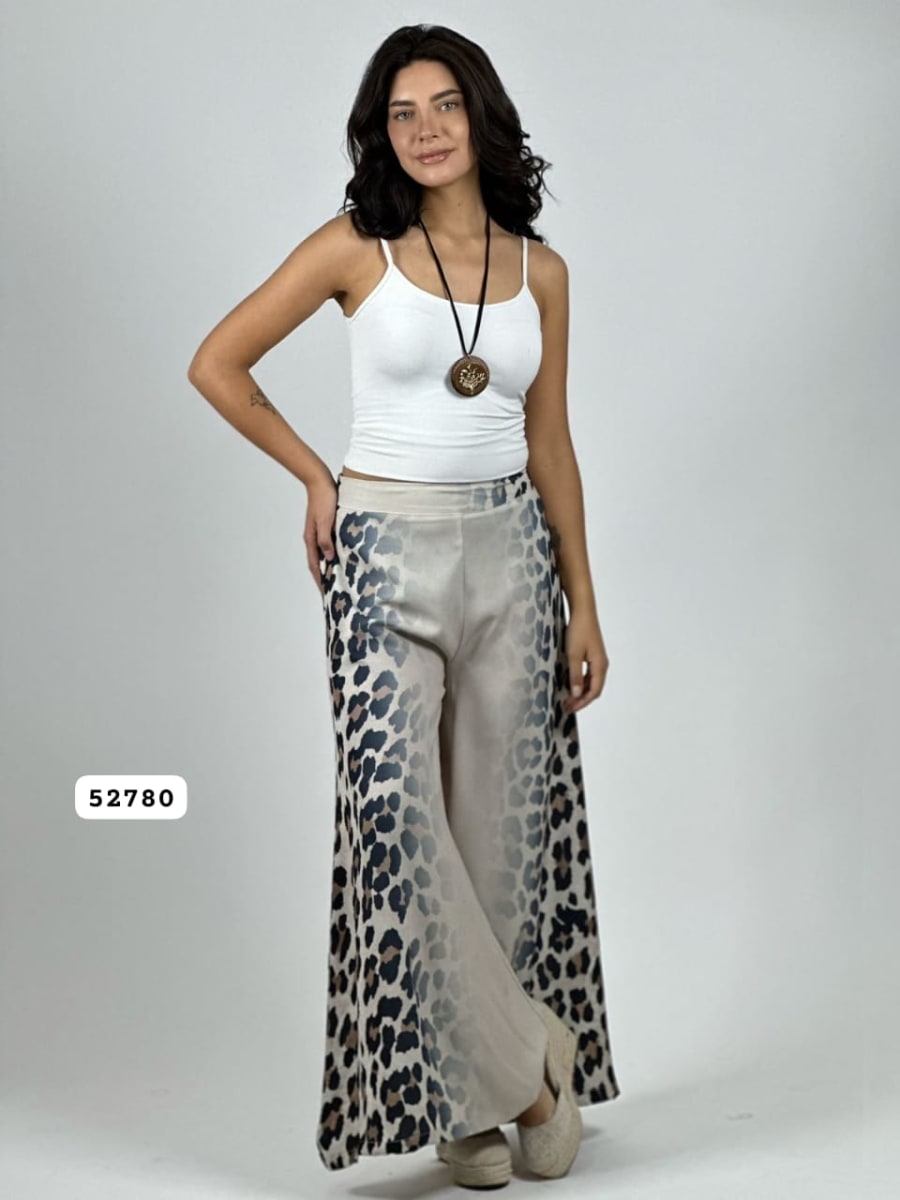 Palazzo Crepe Degrade Costado Print A4-936