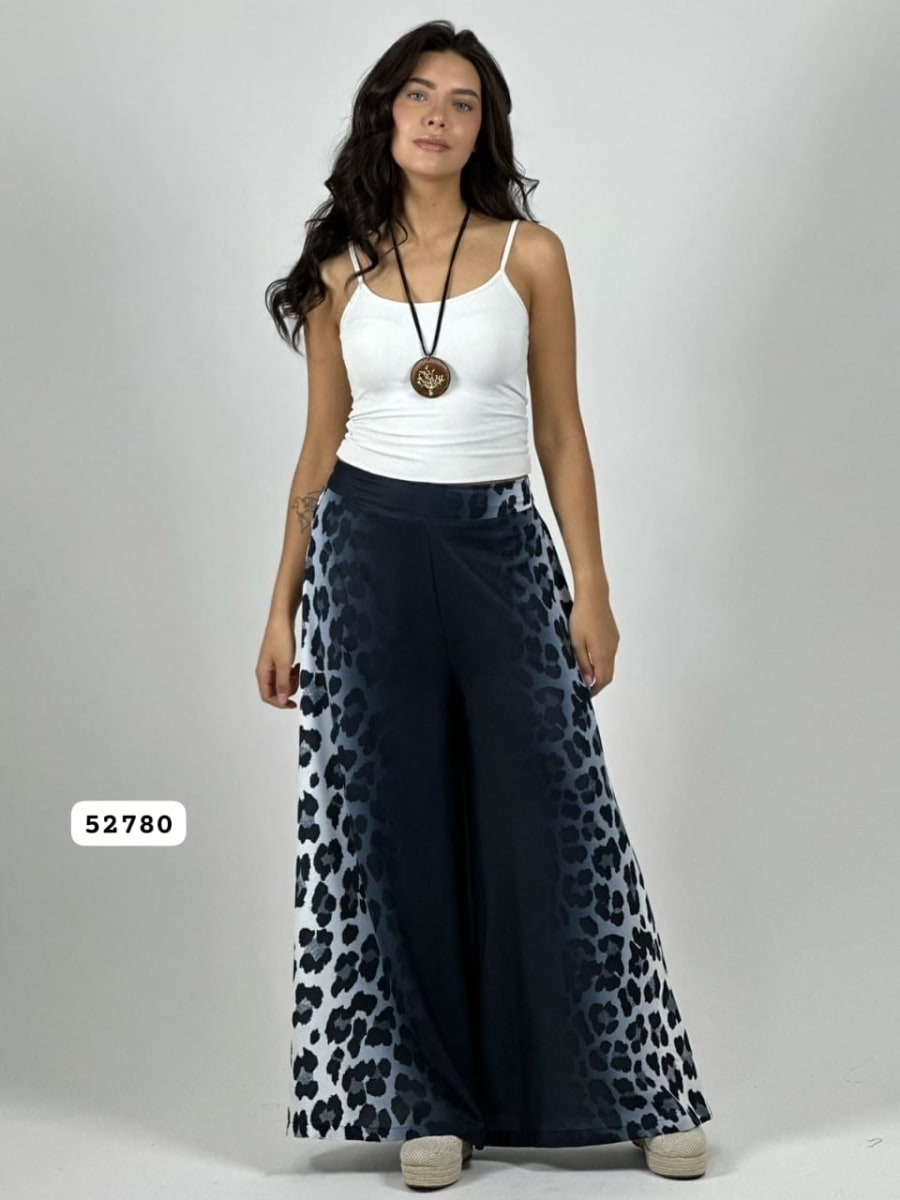 Palazzo Crepe Degrade Costado Print A4-9311