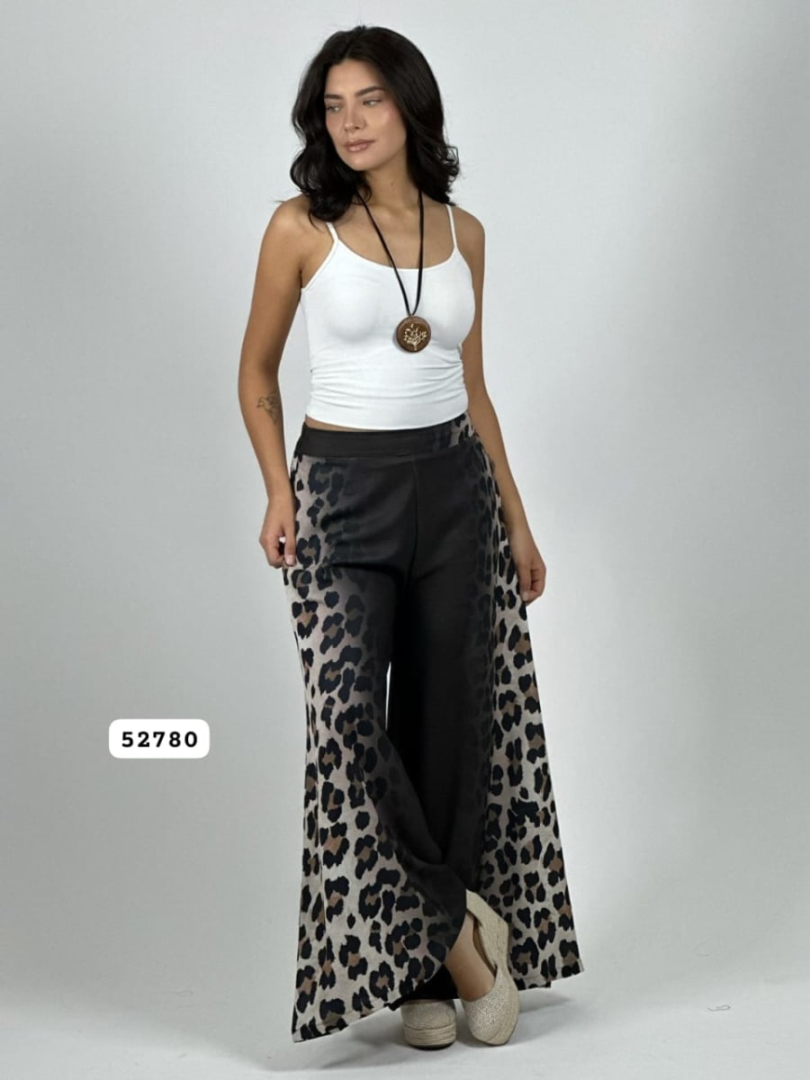 Palazzo Crepe Degrade Costado Print A4-939