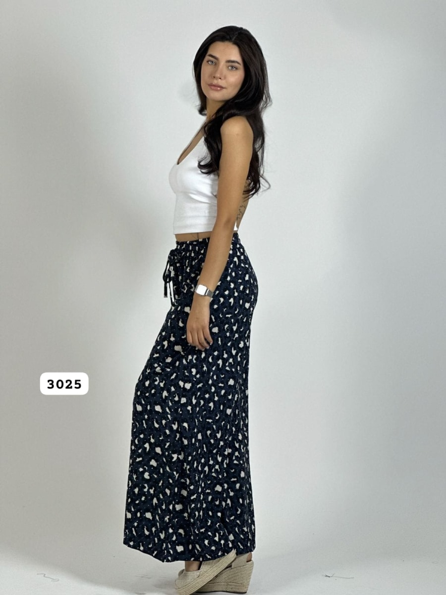 Palazo Satín Estampado Print A3-666