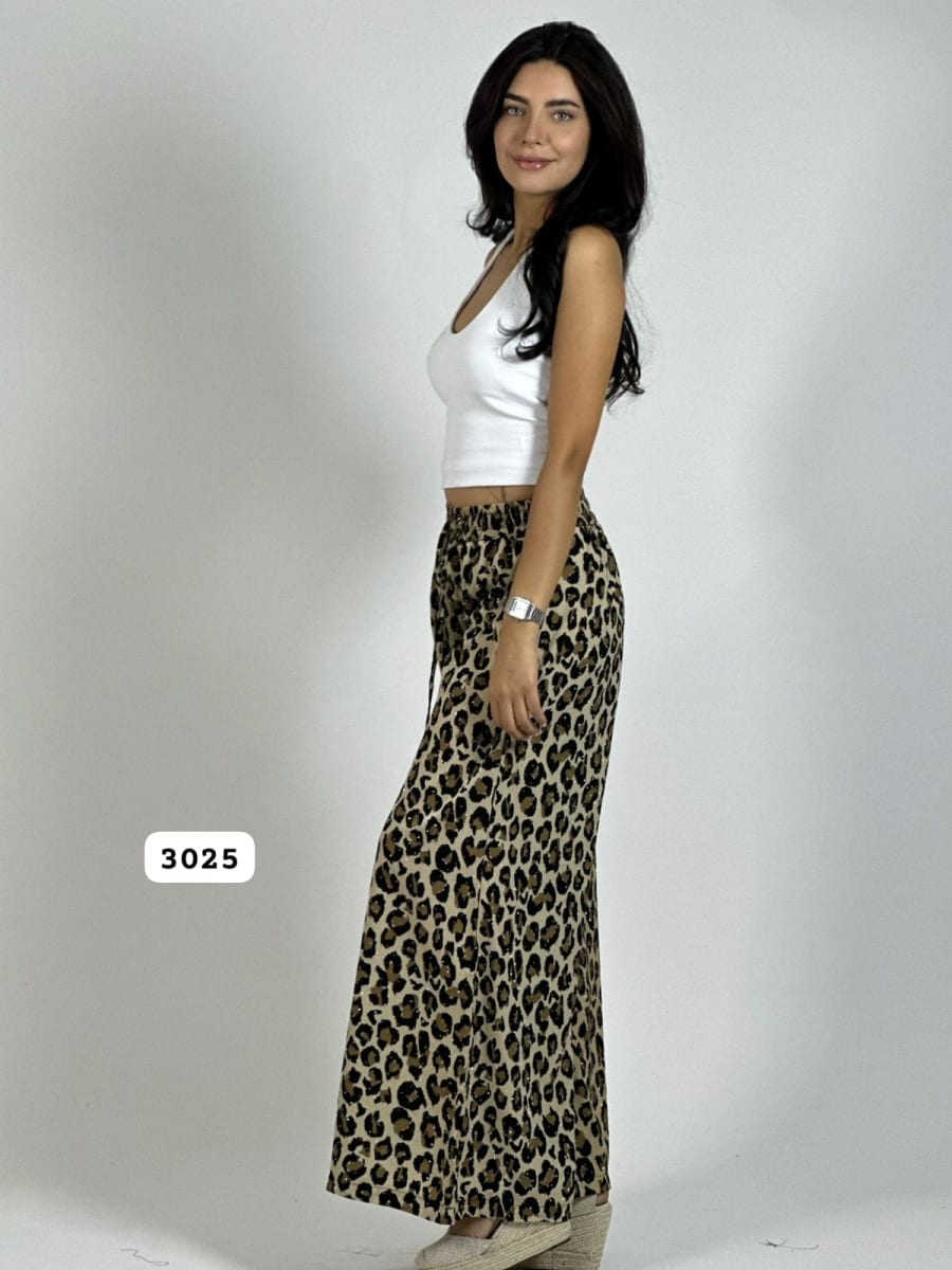 Palazo Satín Estampado Print A3-669