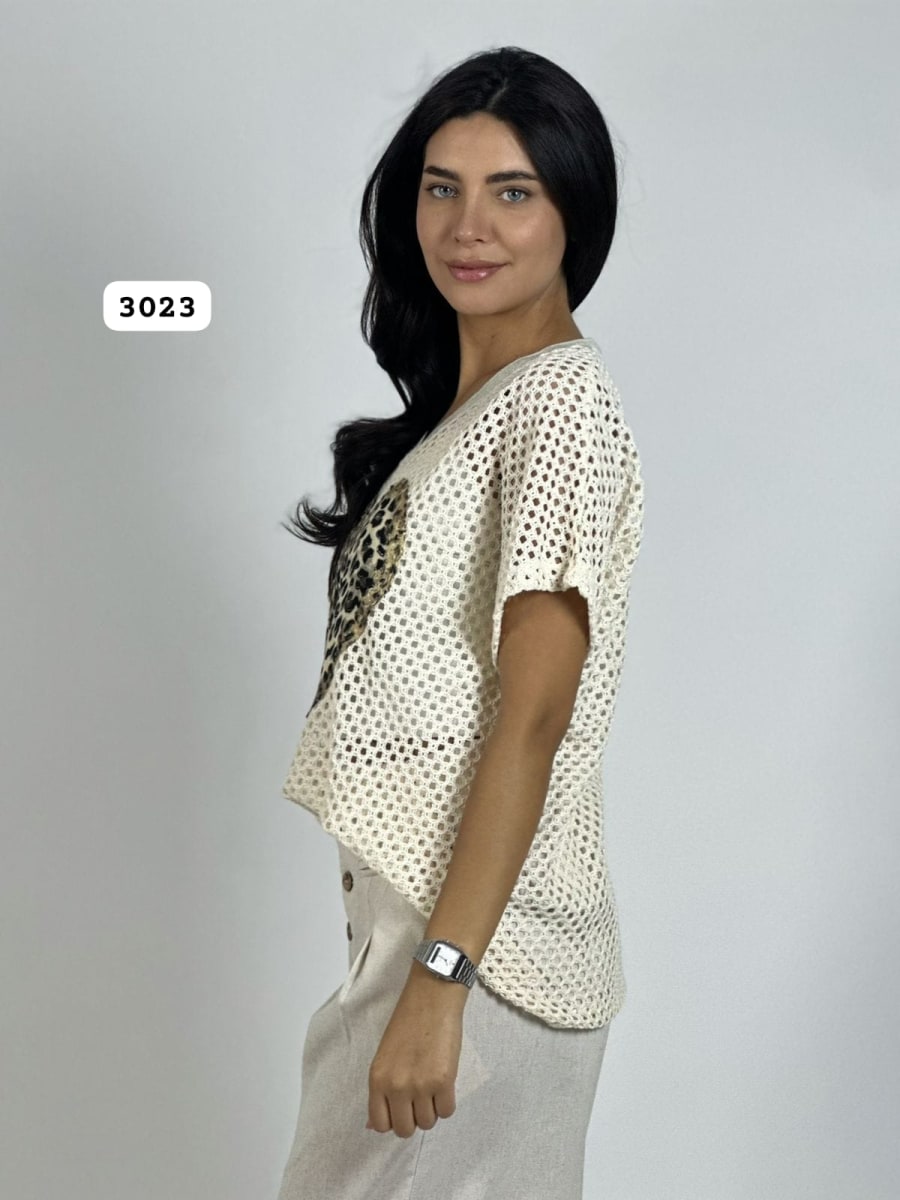 Polera Holo Corazon Print A1-177