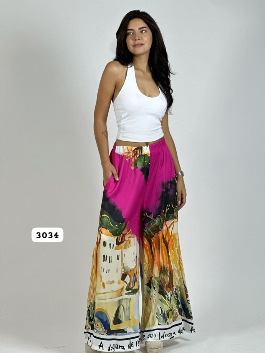 Palazo Estampado A1-15