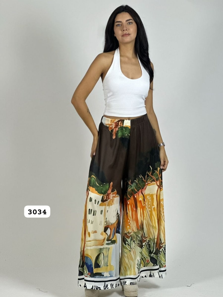 Palazo Estampado A1-112