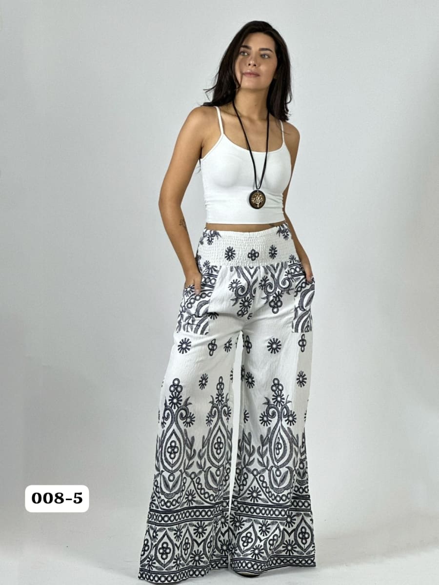 Palazzo Lino Estampado Boho A1-239