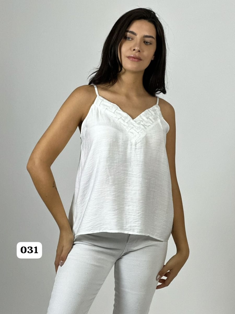Polera Lencera Cey Cuello V A1-443
